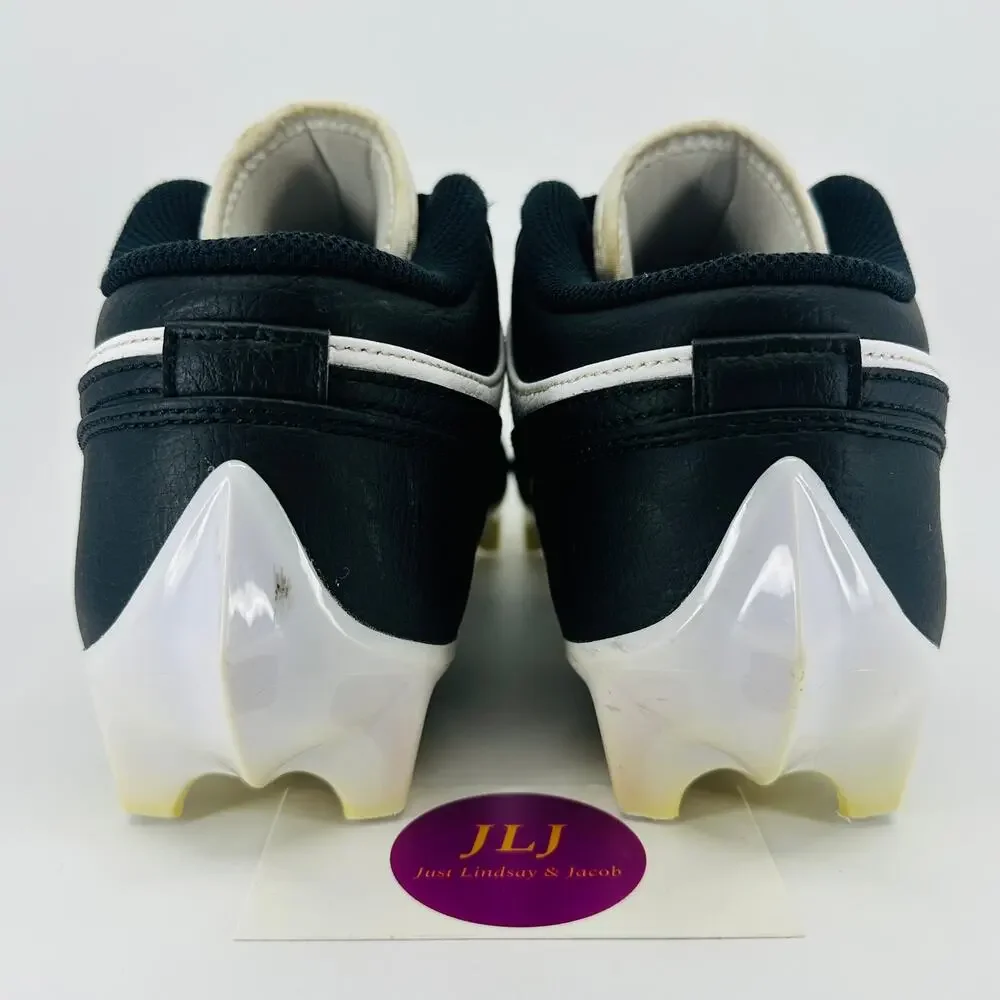 Jordan 1 Low TD Football Cleats 'Panda' Black White FJ6245-100 Men's Size 9